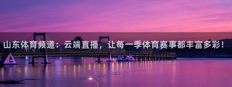 山东体育频道：云端直播，让每一季体育赛事都丰富多彩！