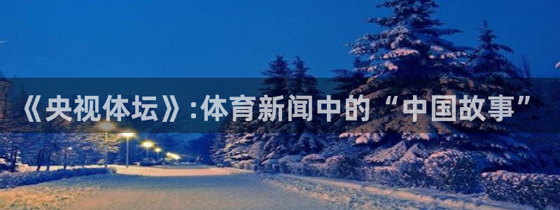 《央视体坛》:体育新闻中的“中国故事”
